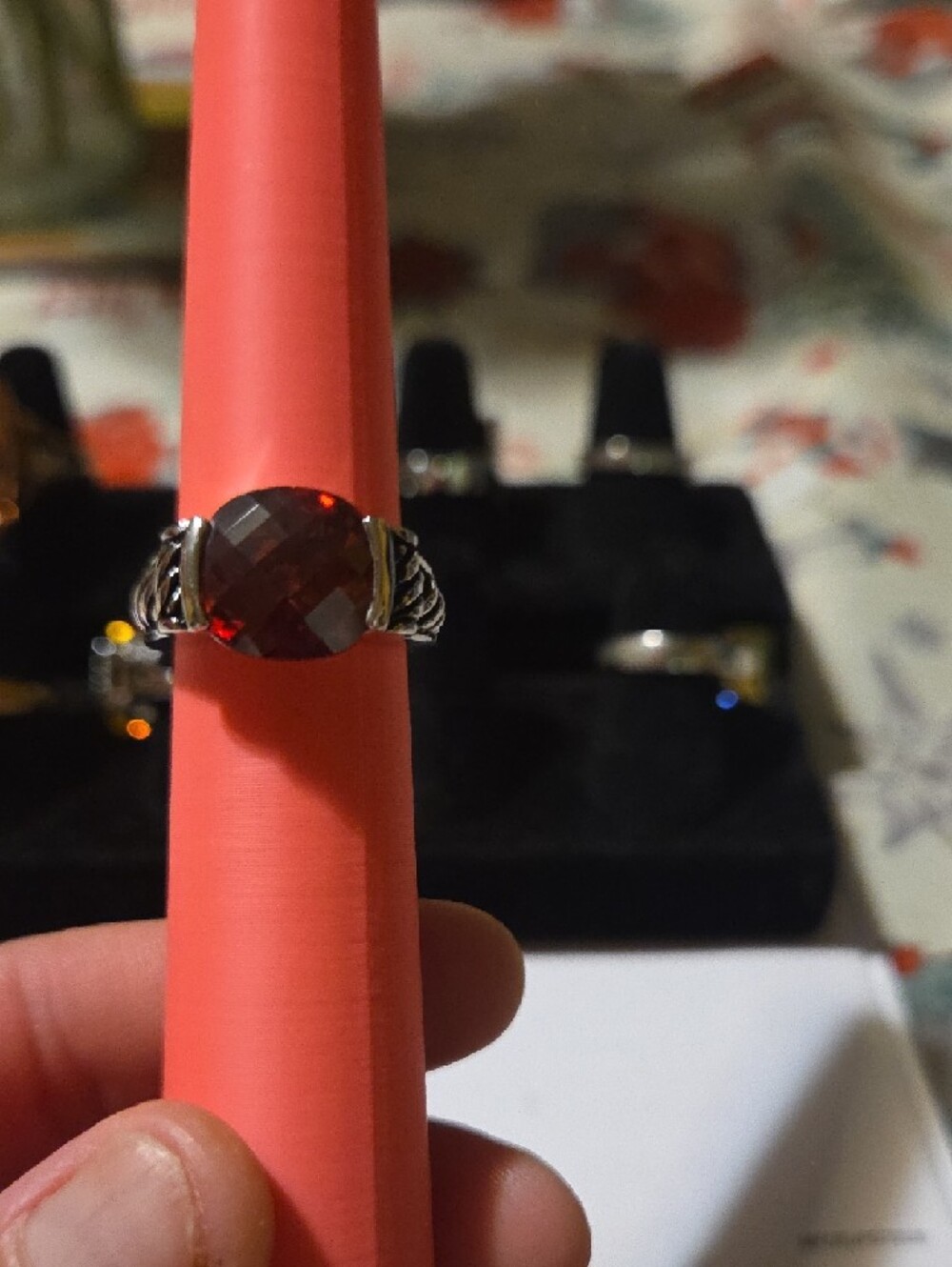 Park Lane Crimson Tide Ring - Picture 3 of 7
